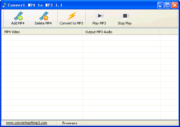 Screenshot for Convert MP4 to MP3 1.1